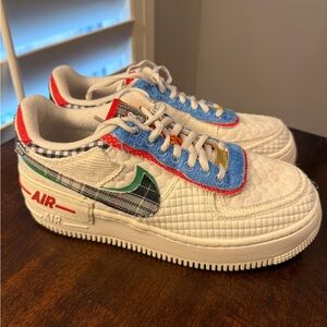 Nike Air Force 1 Shadow Multi-Material size 7.5